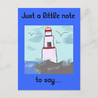 Nur ein kleiner Hinweis , Postkarte