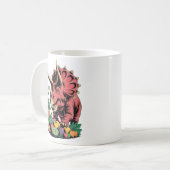 Nur ein kleiner Imbiss Kaffeetasse (Vorderseite Links)