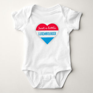 Nur ein kleiner Luxemburger niedlich Baby Strampler