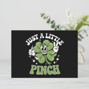 Nur ein kleiner Pinch Nurse St Patrick's Day Einladung