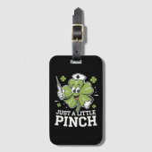 Nur ein kleiner Pinch Nurse St Patrick's Day Irish Gepäckanhänger (Vorderseite Vertikal)