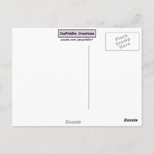 Nur ein kleines Daffodil... Postkarte (Rückseite)