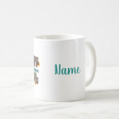 Nur ein kleines Städtchen Girl Boot Personalisiert Kaffeetasse (VorderseiteRechts)