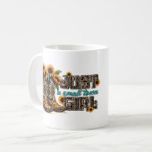 Nur ein kleines Städtchen Girl Boot Personalisiert Kaffeetasse (Vorderseite Links)