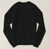 Nur ein kleines Städtchen-Mädchen lustig Sweatshirt (Design Rückseite)