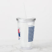 Nur ein kleines Städtchen Mädchen - Texas Acryltrinkbecher (Links)