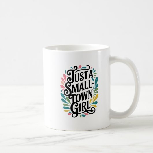 Nur ein kleines Stadtmädchen Kaffeetasse (Rechts)