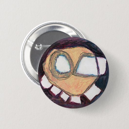 Nur ein Kopf. Button (Vorne & Hinten)