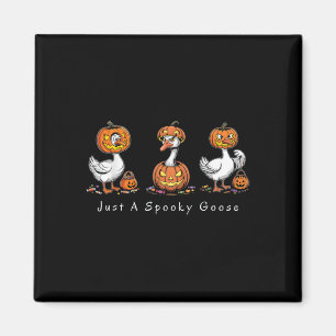 Nur ein kurioses Goose Halloween Albern Gänsedusch Magnet