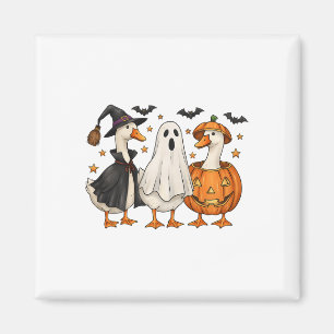 Nur ein kurioses Goose Halloween Albern Gänsedusch Magnet