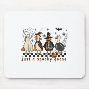 Nur ein kurioses Goose Halloween Albern Gänsedusch Mousepad