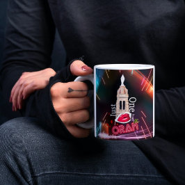 Nur ein Kuss aus Oran, nebelschwarze Tasse