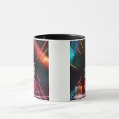 Nur ein Kuss aus Oran, nebelschwarze Tasse (Zentrum)