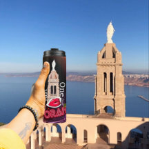 Nur ein Kuss von Oran, dem Thermal Tumbler der Sch