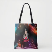 Nur ein Kuss von Oran, Neon Black Women's Tasche (Vorderseite)