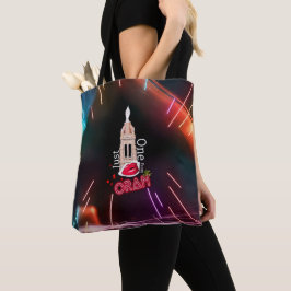 Nur ein Kuss von Oran, Neon Black Women's Tasche