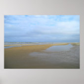 Nur ein langer Strand Poster (Vorne)