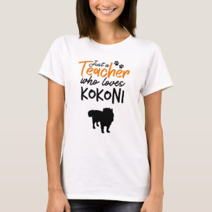 Nur ein Lehrer, der Kokoni Liebe T-Shirt