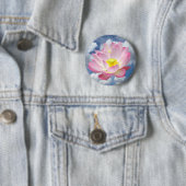 Nur ein Lotus Blossom + Ihr Text & Ideen Button (Beispiel)