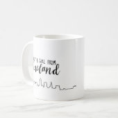 Nur ein Mädchen aus Cleveland Kaffeetasse (Vorderseite Links)
