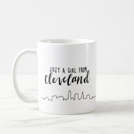 Nur ein Mädchen aus Cleveland Kaffeetasse