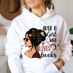 NUR EIN MÄDCHEN, buchen Sie Lover Floral Books Rea Hoodie