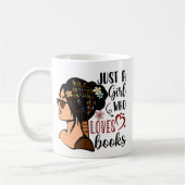 NUR EIN MÄDCHEN, buchen Sie Lover Floral Books Rea Kaffeetasse (Links)