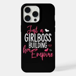 Nur ein Mädchen Chef Gebäude ihr Imperium Frauen i iPhone 15 Pro Max Hülle