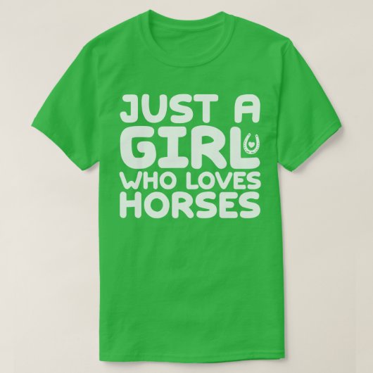 Nur ein Mädchen, das 2 Lieben T-Shirt (Design vorne)
