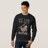 Nur ein Mädchen, das 34 Lieben hat Sweatshirt (Vorne ganz)