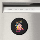 Nur ein Mädchen, das Affen Liebe Magnet (In Situ (Geschirrspüler))