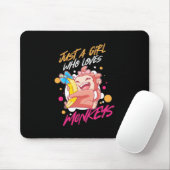 Nur ein Mädchen, das Affen Liebe Mousepad (Mit Mouse)