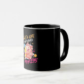 Nur ein Mädchen, das Affen Liebe Tasse (VorderseiteRechts)
