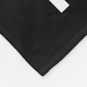 Nur ein Mädchen, das Afrikanischen Grau Papagei Li Fleecedecke (Ecke)