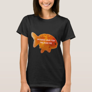 Nur ein Mädchen, das Angeln liebt T-Shirt