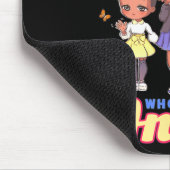 Nur ein Mädchen, das Anime Kawaii America Lieben Mousepad (Ecke)