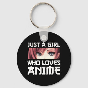 Nur ein Mädchen, das Anime Liebe Schlüsselanhänger