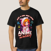 Nur ein Mädchen, das Anime Liebe | T-Shirt (Vorderseite)
