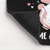 Nur ein Mädchen, das Anime Liebe und Katzen Niedli Mousepad (Ecke)