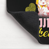 Nur ein Mädchen, das Anime Liebe und Zeichne Mousepad (Ecke)