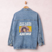 Nur ein Mädchen, das Anime Lieben, Anime Lover Ges Jeansjacke (Hangar)
