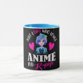 Nur ein Mädchen, das Anime und K-Pop Liebe Tasse (Zentrum)