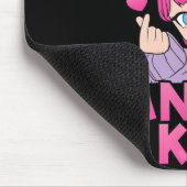 Nur ein Mädchen, das Anime und K-Pop Niedliche Kpo Mousepad (Ecke)