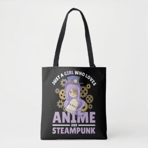 Nur ein Mädchen, das Anime und Steampunk Liebe Tasche