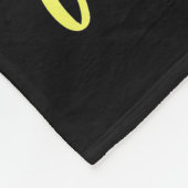 Nur ein Mädchen, das Avocado Liebe Fleecedecke (Ecke)