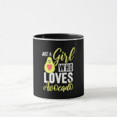 Nur ein Mädchen, das Avocado Liebe Tasse (Zentrum)
