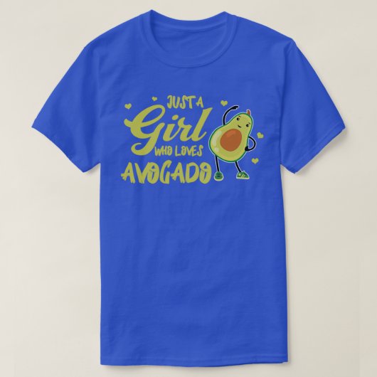 Nur ein Mädchen, das Avocado Lieben 13 T-Shirt (Design vorne)