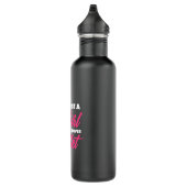 Nur ein Mädchen, das Balletttanz Lieben Edelstahlflasche (Rechts)