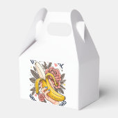 Nur ein Mädchen, das Bananen Liebe Geschenkschachtel (Rückseite)