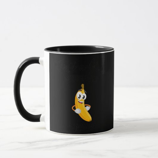 Nur ein Mädchen, das Bananen Liebe Tasse (Links)